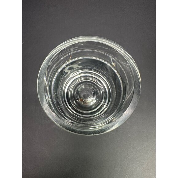 Vintage Whiskey Glasses or Candle Votive Holders Set of 2 Krosno Style Unmarked - Picture 6 of 8